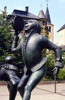Статуя человека с тамбурином, Люксембург