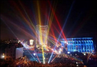 Празднование Нового года, Бухарест, Румыния