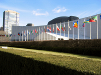 Здание Организации Объединенных  Наций, Нью-Йорк, США