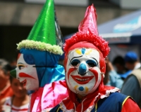 Уличный фестиваль в Кито, Эквадор