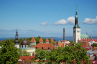 Эстония - вид на старый город