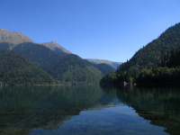 Горное озеро «Рица», Абхазия